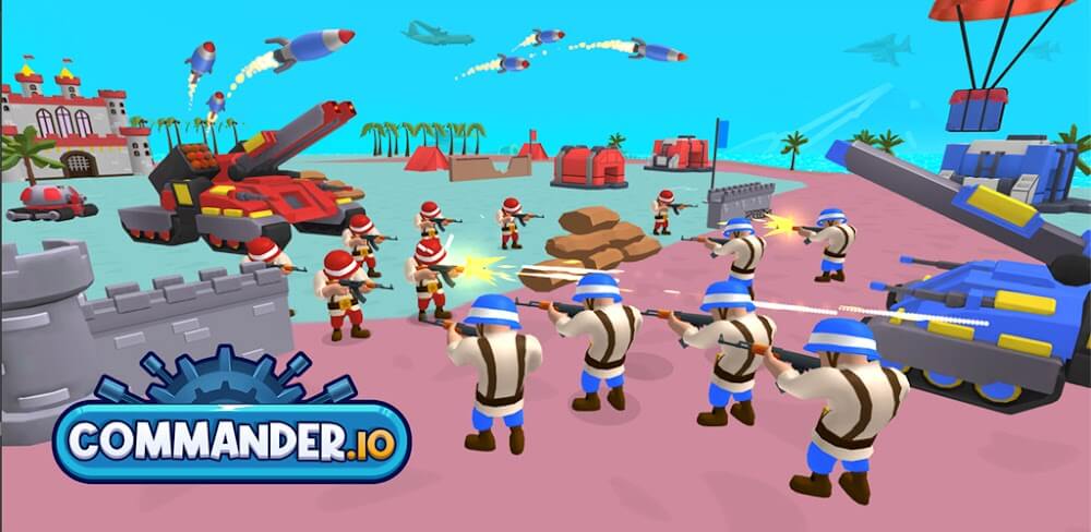 Commander.io MOD APK v2.2.0.7 (Unlimited Coins, Free Skins)