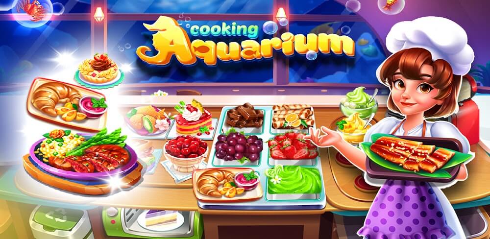 Cooking Aquarium v1.1.0.26 MOD APK (Menu, Unlimited All)
