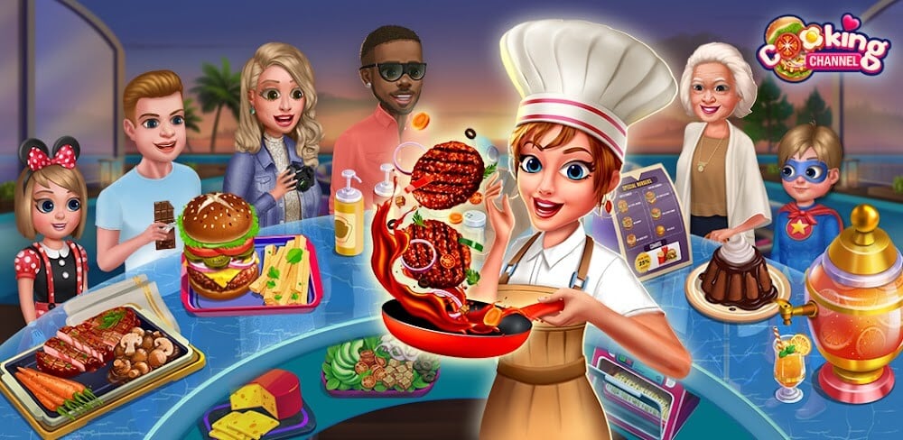 Cooking Channel v5.0 MOD APK (Unlimited Money)