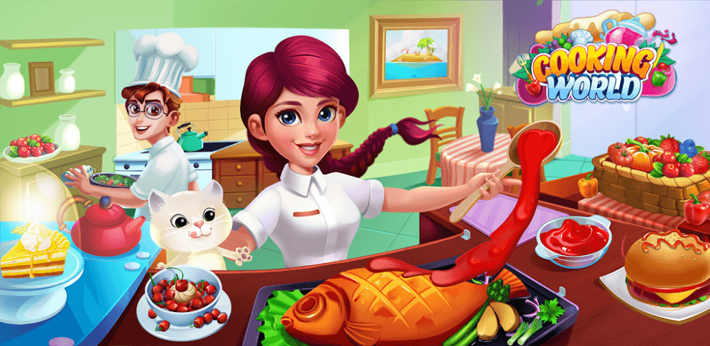 Cooking World v3.3.5.1 MOD APK (Unlimited Money)