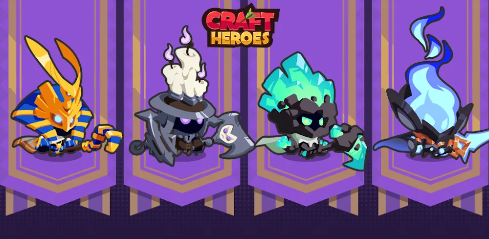 Craft Heroes v1.1.00.50048 MOD APK (Godmode, Damage, Defense Multiplier)