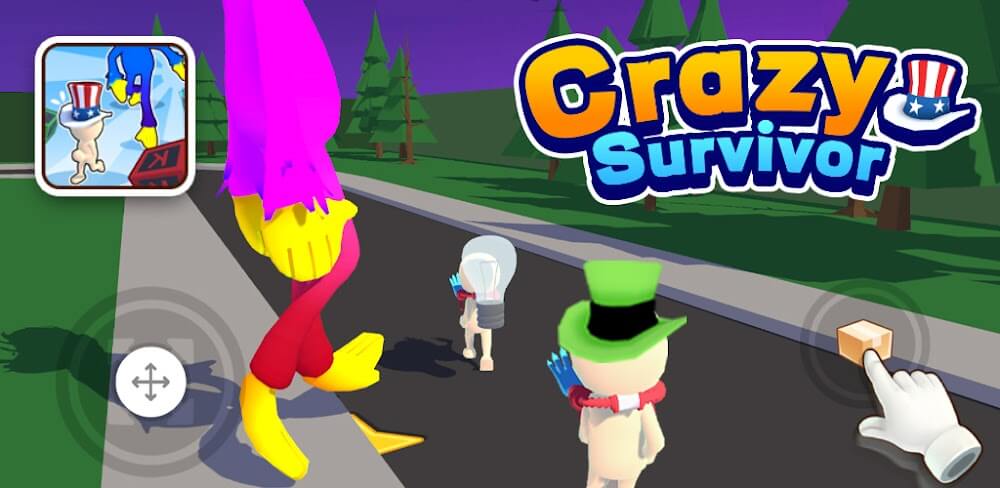 Crazy Survivor v1.1.0.6 MOD APK (Free Rewards)