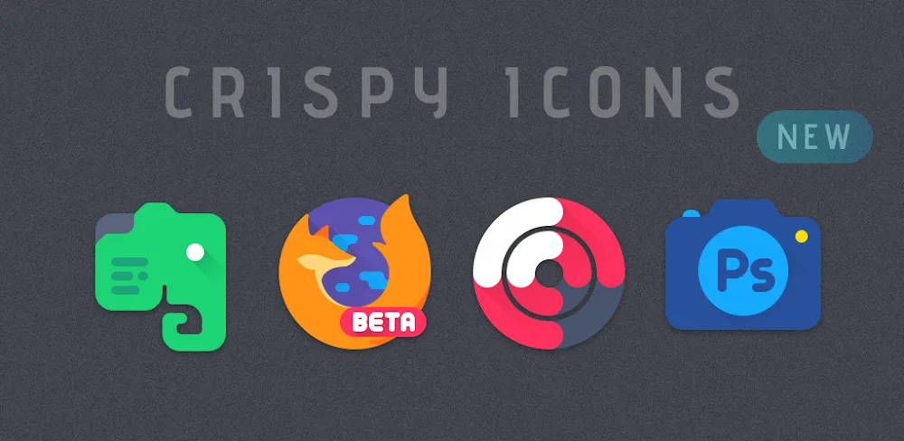 Crispy Icon Pack v4.4.8.0 APK (Full Version)
