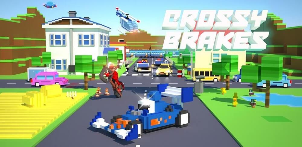 Crossy Brakes: Blocky Road Fun v1.1.0.7 MOD APK (Unlimited Money)