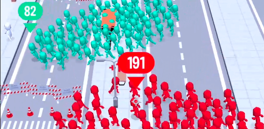 Crowd City v2.2.9.50 MOD APK (Always Top1, Unlocked Skins, Time)