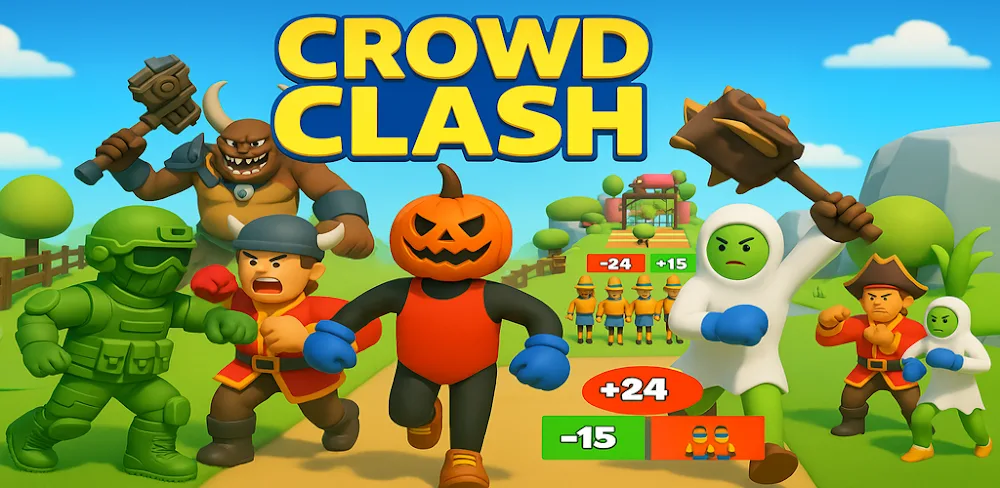 Crowd Clash v2.0 MOD APK (Multiply Spawning x1-50)