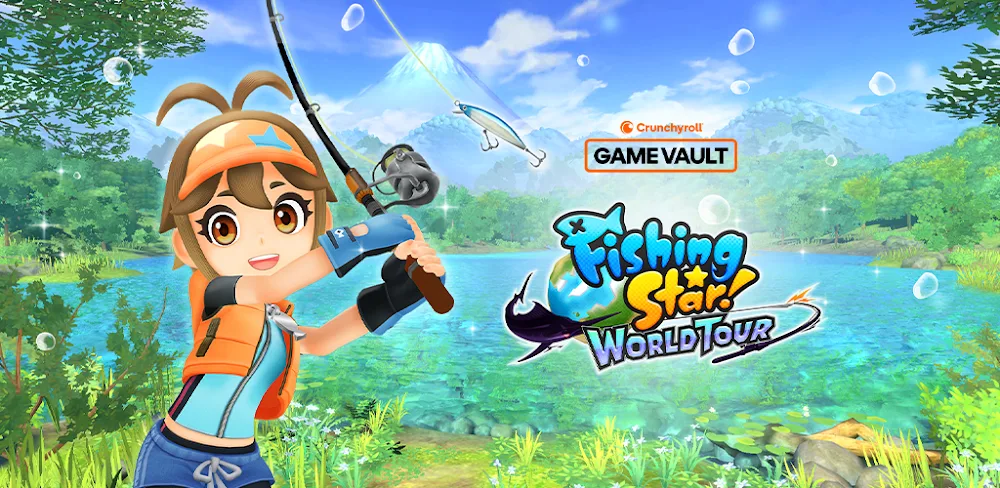 Crunchyroll: Fishing Star WT v1.1.0.13  APK (Unlocked Game)