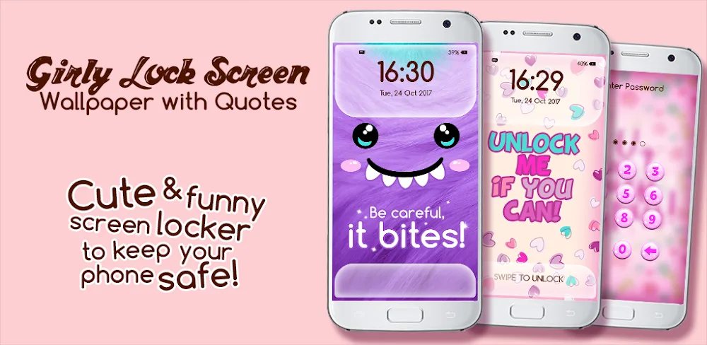 Cute Lock Screen & Wallpapers v5.5.1.2 MOD APK (Premium Unlocked)