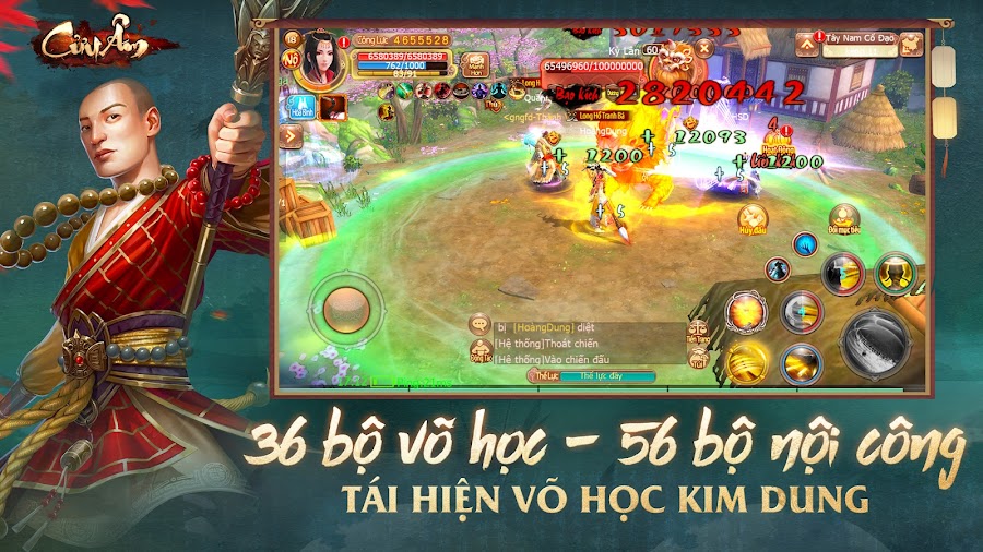 Cửu Âm VNG v17.17.0.1 MOD APK (Dumb Enemy, Unlimited Skill Usage)