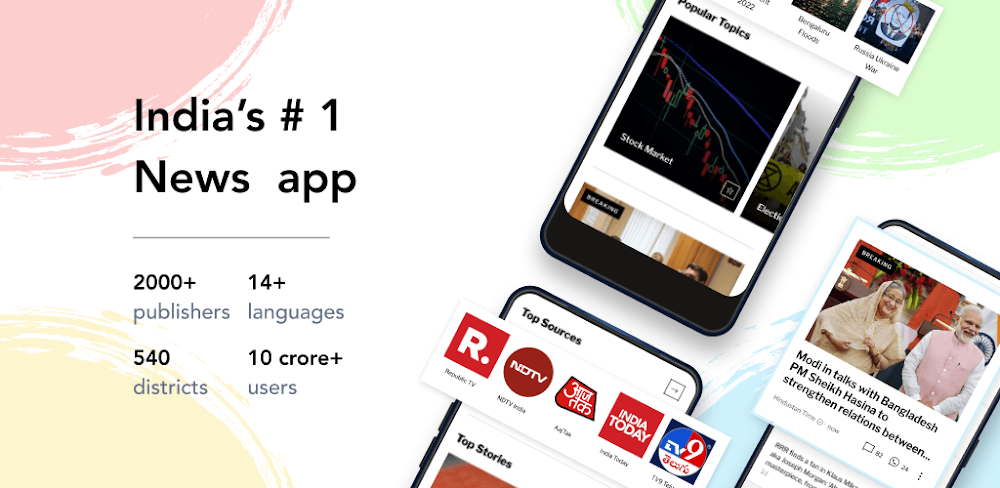 Dailyhunt v33.33.1.6 MOD APK (Premium Unlocked)