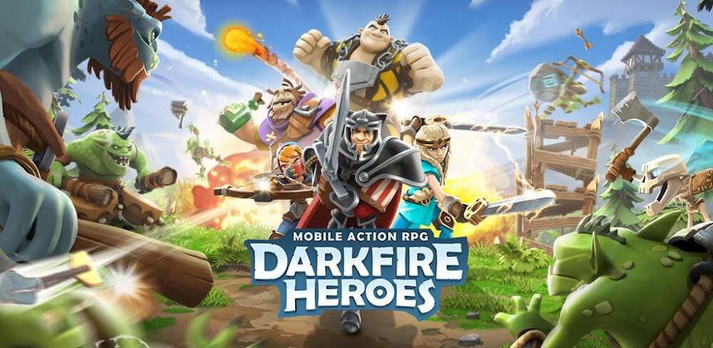 Darkfire Heroes v1.1.28.2 MOD APK (Unlimited Mana, God)