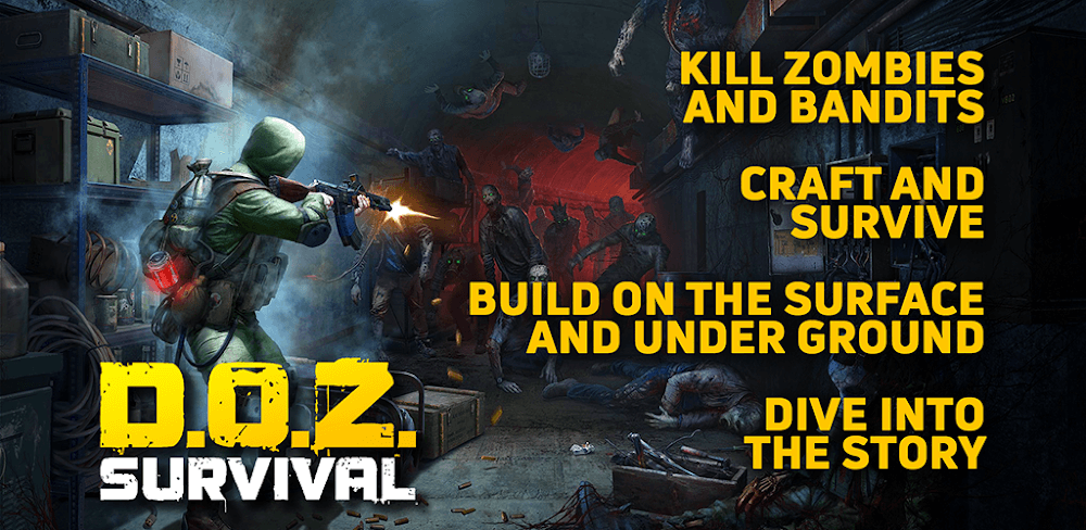 Dawn of Zombies: Survival v2.2.274 MOD APK (Free Craft, Max Level)