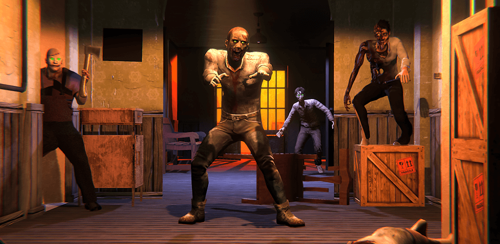 DEAD KILL: Zombie Survival 3D v5.6 MOD APK (God Mode, Dumb Enemy)