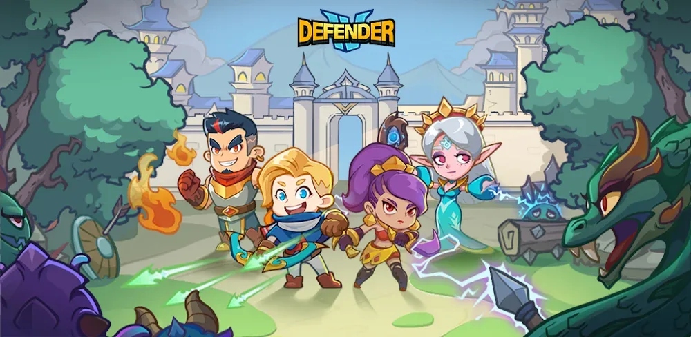Defender IV v1.1.0.86 MOD APK (Menu, High Damage)
