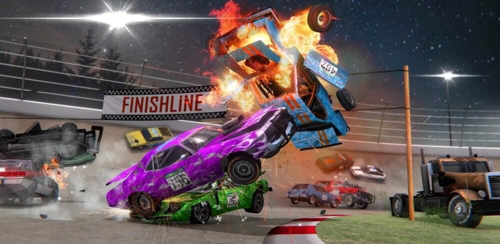 Demolition Derby 3 v1.1.1.184 MOD APK (Unlimited Money, Unlocked)