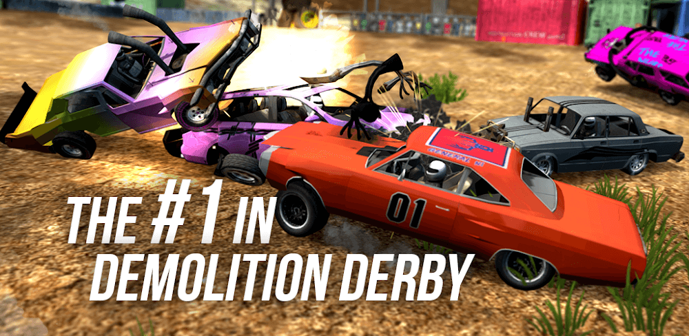 Demolition Derby Multiplayer MOD APK v1.1.4.9 (No Ads)