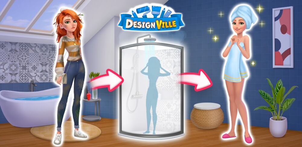 DesignVille v1.1.213.0 MOD APK (Unlimited Money)