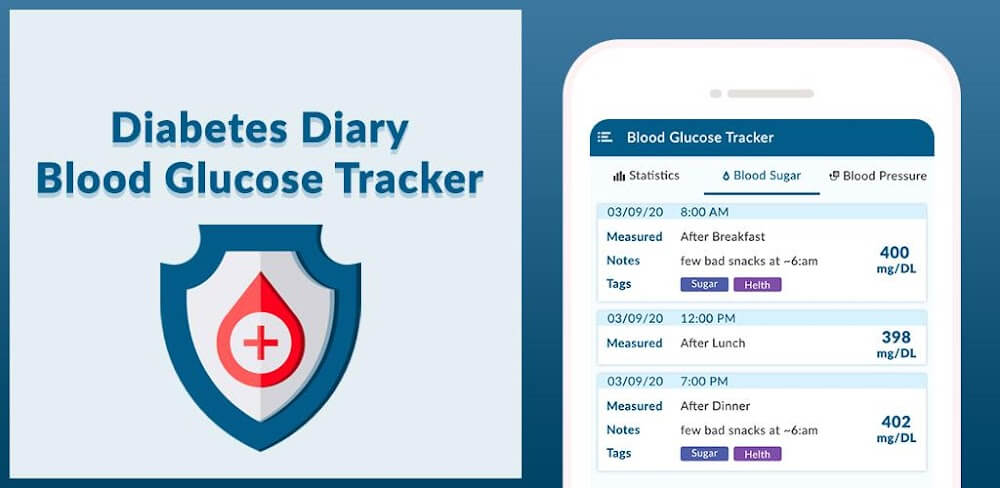 Diabetes Diary v1.40 APK + MOD (Premium Unlocked)