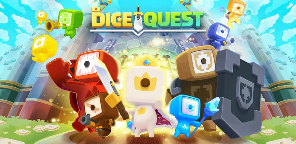Dice Quest : King’s Tale v1.1.2.1 MOD APK (Damage & Defense Multipliers, God Mode)