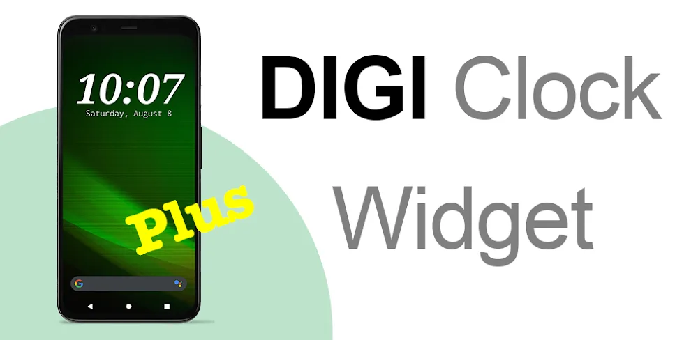 DIGI Clock Widget Plus v3.3.7.0 APK (Full Version)