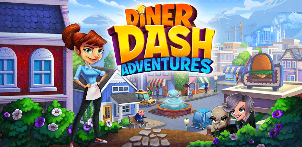 Diner DASH Adventures v1.1.73.0 MOD APK (Unlimited Money, Win Full Stars)