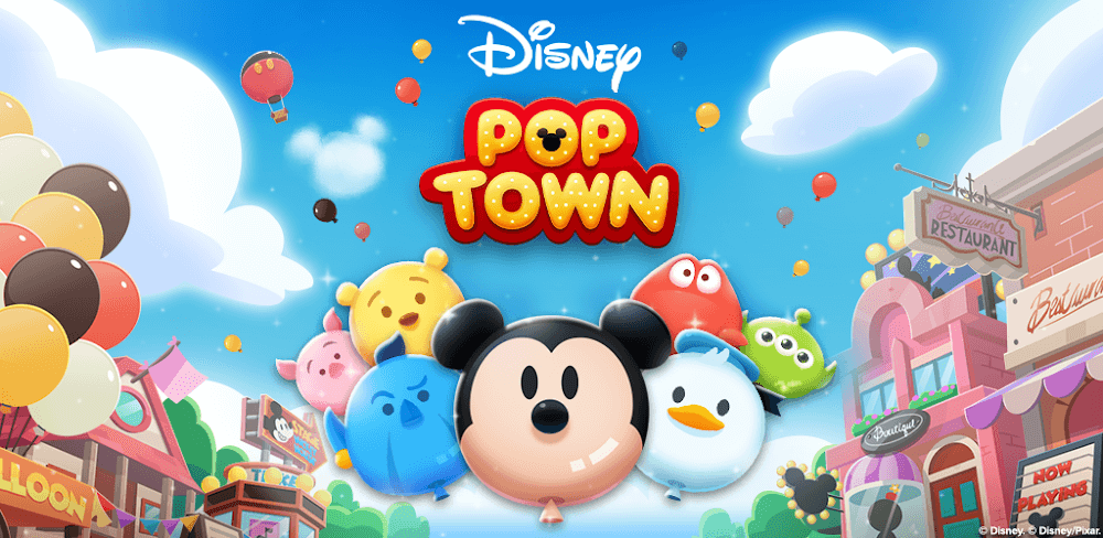 Disney POP TOWN v1.1.20.0 MOD APK (Costume Skill)