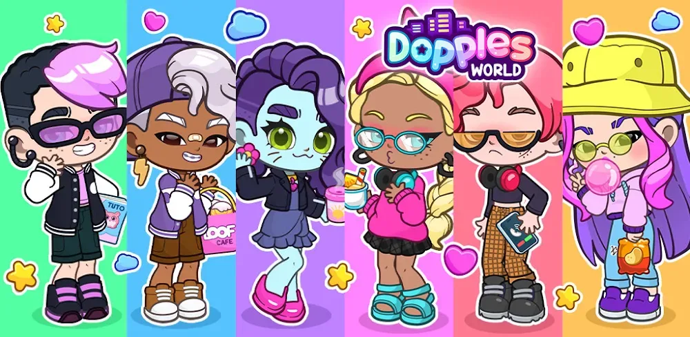 Dopples World v17.17.1.12 MOD APK (Menu, Everything Unlocked)
