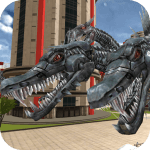 Dragon Robot 2 v2.2.5.5 MOD APK (God Mode, Money, Weapon)