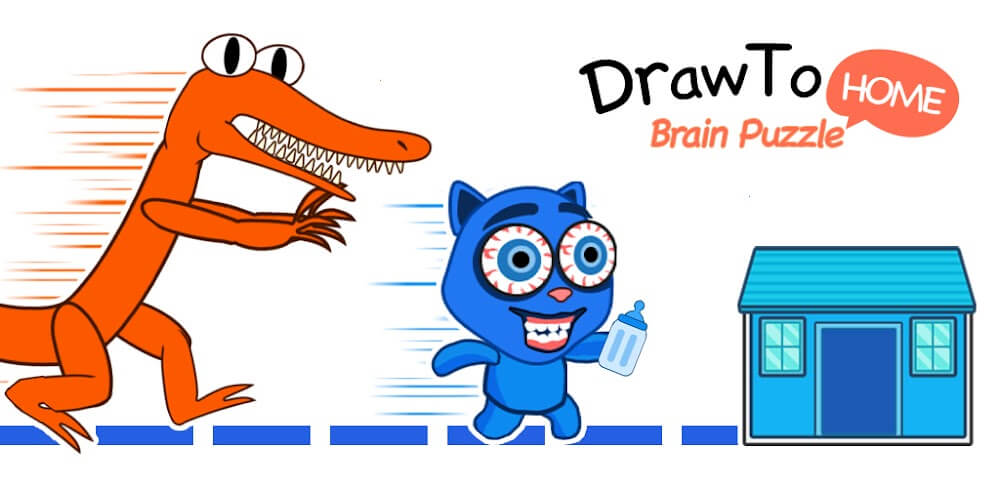 Draw To Home: Brain Puzzle v1.1.2.6 MOD APK (Free Rewards)