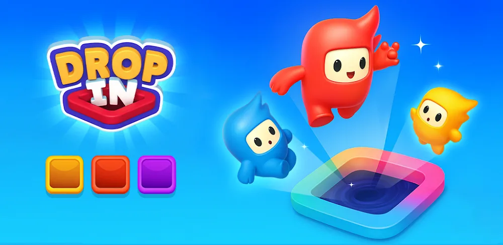 Drop In! v1.1.37.0 MOD APK (Auto-Win, Life No-Decrease, Coin No-Decrease, No-ADS)