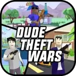 Dude Theft Wars v0.9.0.99f6 MOD APK (Unlimited Money, Ammo, God Mode)