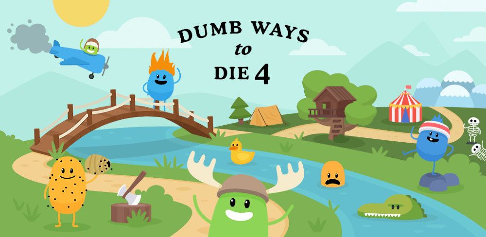 Dumb Ways to Die 4 v1.1.3.7 MOD APK (Auto Win, No Ads)