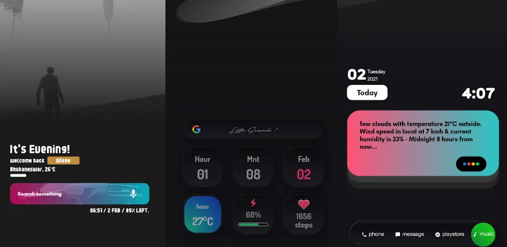 Dunes KWGT v8.8.0.3 APK (Full Version)