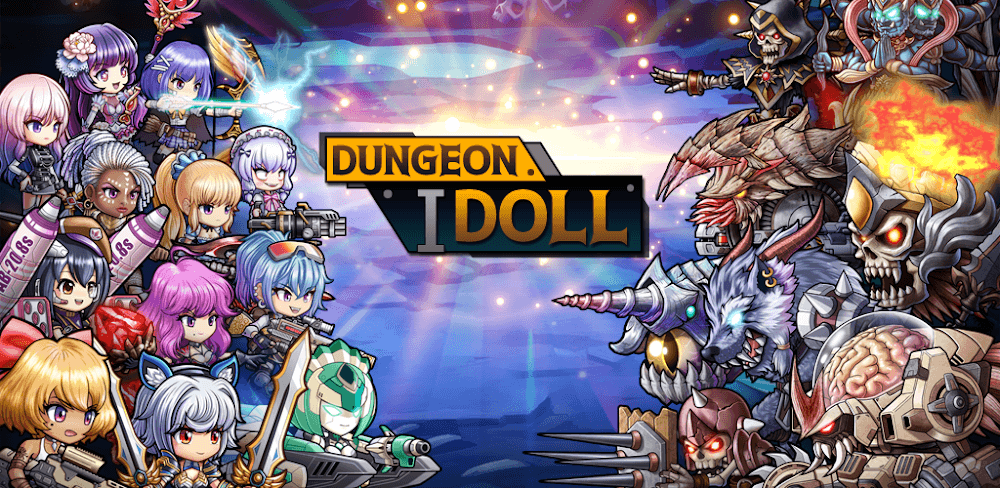 Dungeon iDoll MOD APK v1.1.3.7 (Always Critical, Free Shopping, Speed)