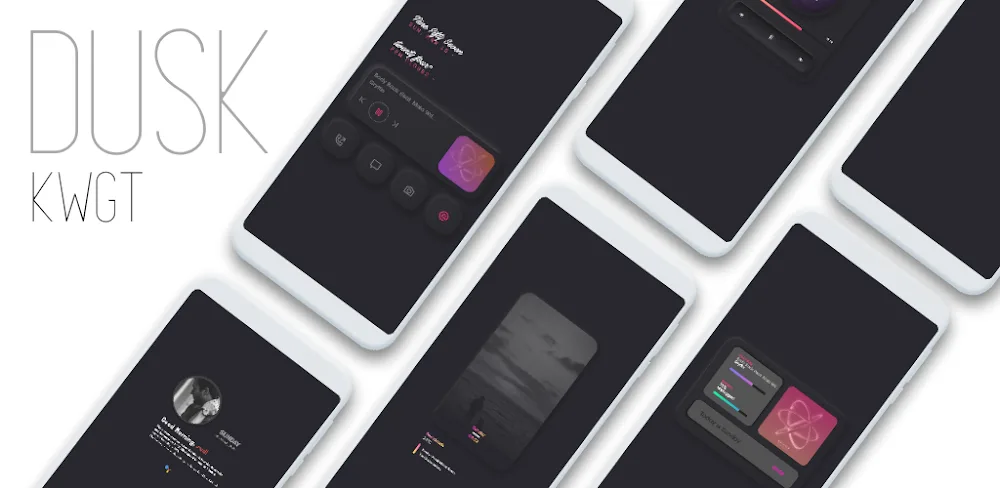 Dusk KWGT v7.7.0.1 APK (Full Version)