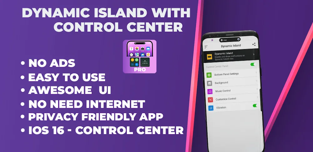 Dynamic Island Control Center v6.0 APK (Full Version)