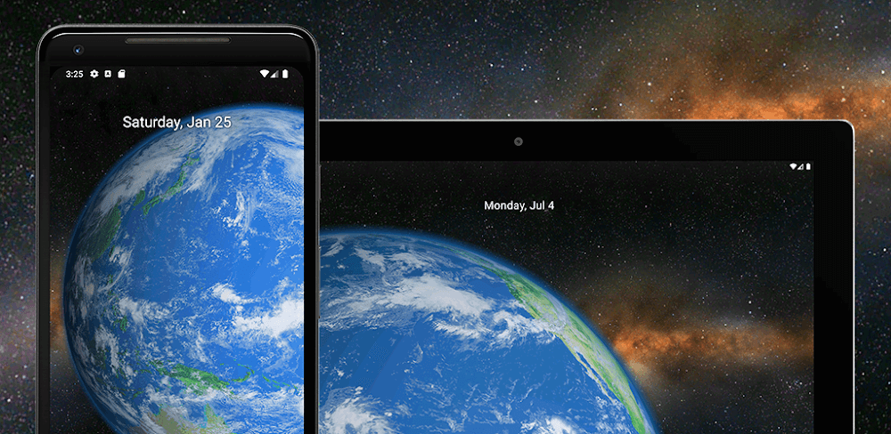 Earth 3D Live Wallpaper v2.2.2.4.5 MOD APK (Premium Unlocked)