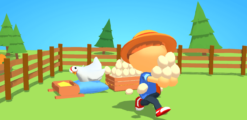 Egg Farm Tycoon v0.0.4.8 MOD APK (Free Rewards)