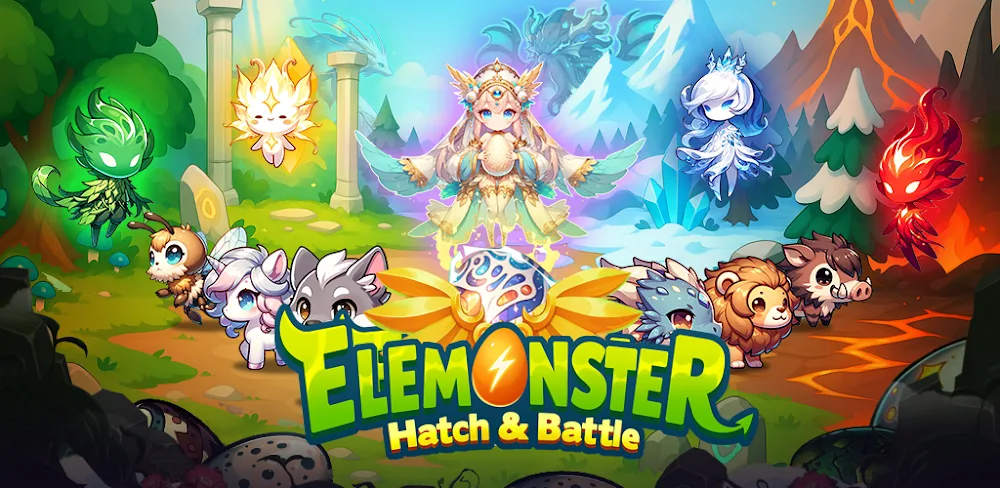 Elemonster : Hatch and Battle v1.1.1.36 MOD APK (Menu, Free Purchase)