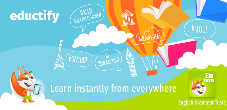 English Grammar Tests v1.1.3.1 MOD APK (Premium Unlocked)