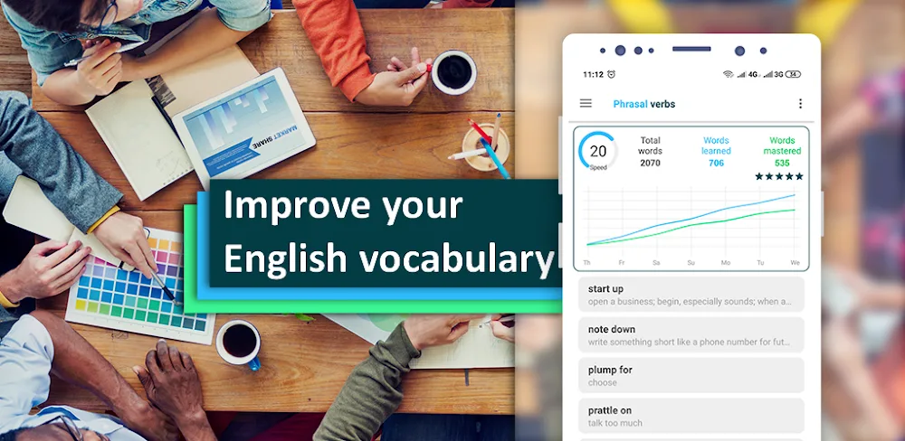 English Phrasal Verbs v2.2.1.8 MOD APK (Premium Unlocked)