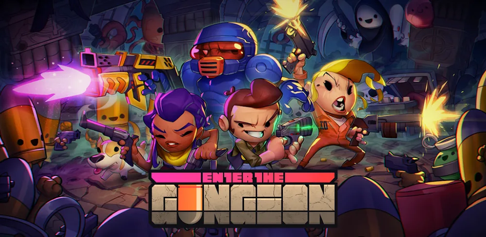Enter the Gungeon v1.1.0.658 MOD APK (Unlocked All DLC)