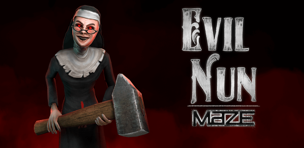 Evil Nun Maze: Endless Escape MOD APK v1.1.0.3 (Money, Dumb Enemy, Free Rewards)