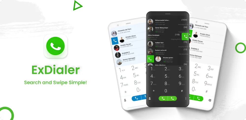 ExDialer v3.3.9.2 MOD APK (Premium Unlock)