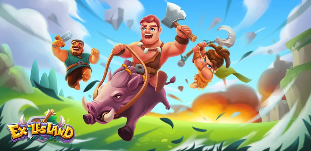Exilesland: Adventure RPG v0.0.0.69 MOD APK (Menu, Max Inventory, Removed ADS)