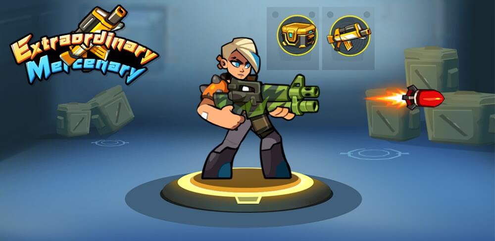 Extraordinary Mercenary MOD APK v1.0 (Always Crit, God Mode)