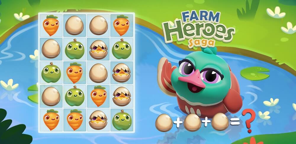 Farm Heroes Saga v6.6.86.15 MOD APK (Unlimited Moves/Booster)