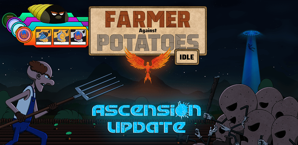 Farmer Against Potatoes Idle v1.1.0610 MOD APK (Unlimited Money)