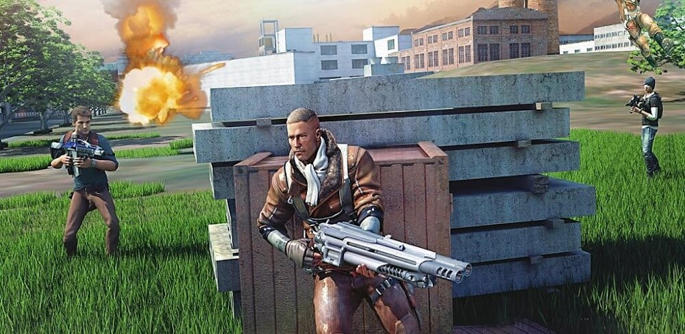 Squad Survival Free Fire Battlegrounds v5.5.4.1 MOD APK (God Mode, Dumb Enemy)
