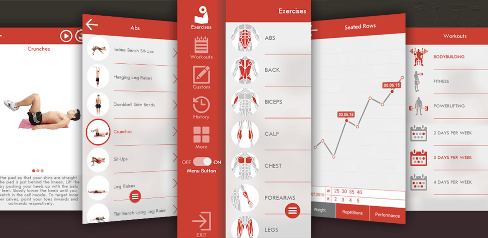 Fitness & Bodybuilding v3.3.7.4 MOD APK (Premium Unlocked)